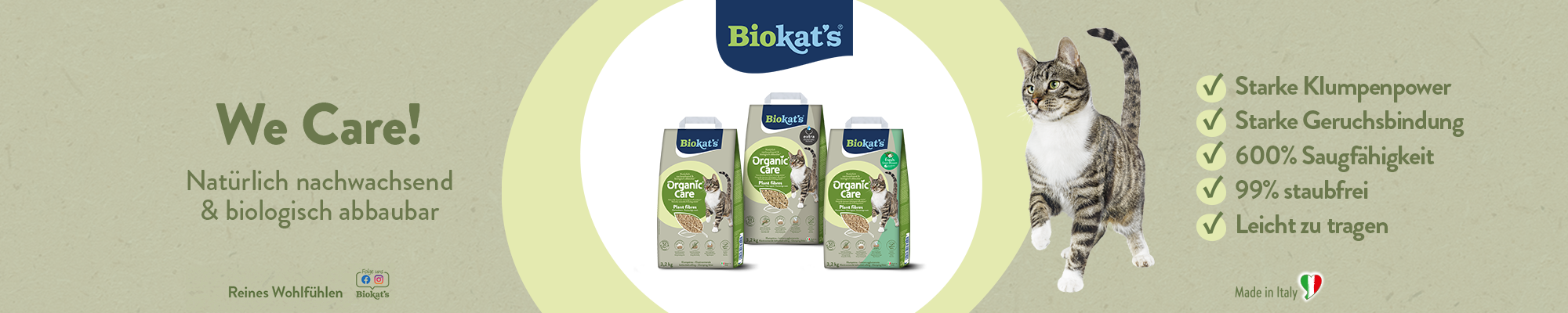 Biokat's Organic Care -Testaktion | GIMBORN